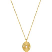 ANIA HAIE N034-03G Rising Star Ladies Necklace, adjustable