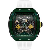 Nubeo NB-6100-03 Mens Watch Magellan Double Barrel Automatic 48mm 5ATM