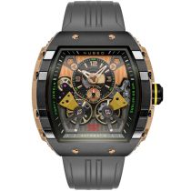 Nubeo NB-6100-06 Mens Watch Magellan Double Barrel Automatic 48mm 5ATM