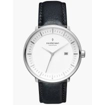 Nordgreen PH40SILEBLXX Mens Watch Philosopher 40mm 3ATM 