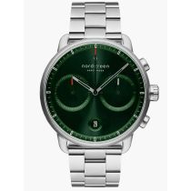 Nordgreen PI42SI3LSIGS Mens Watch Pioneer Chronograph 42mm 10ATM 