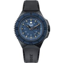 Traser H3 109857 P69 Black-Stealth Blue Mens Watch 46mm 20ATM