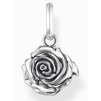 Thomas Sabo PE982-637-21 charms - midnight rose silver small Ladies