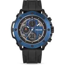 Police PEWGO00777X0 Mens Watch Clout Orb Chronograph Set 45mm 3ATM