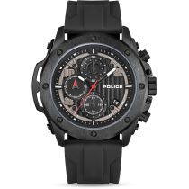 Police PEWGO00777X1 Mens Watch Clout Orb Chronograph Set 45mm 3ATM