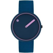 Picto R44025-R003 Deep Blue and Pink Reef 40mm 5ATM 