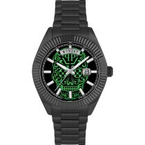 Philipp Plein PWPNA0724 Mens Watch Rock Couture Day-Date 42mm 5ATM