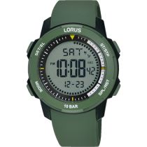 Lorus R2377PX9 Mens Watch Digital Chronograph 40mm 10ATM