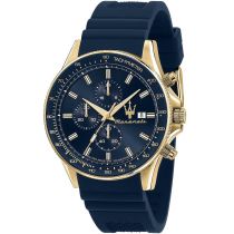 Maserati R8871640004 Sfida Chronograph Mens Watch 44mm 10ATM