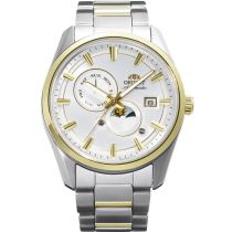 Orient RA-AK0312S30B Mens Watch Stretto Sun & Moon Automatic 42mm 5ATM