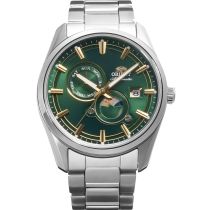 Orient RA-AK0314E30B Mens Watch Stretto Sun & Moon Automatic 42mm 5ATM