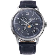 Orient RA-AK0806L30B Mens Watch Bambino Sun & Moon 41mm 3ATM 