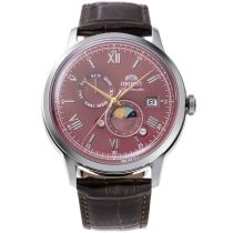 Orient RA-AK0807R30B Mens Watch Bambino Sun & Moon 41mm 3ATM 