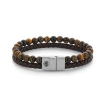 Rebel & Rose RR-M0058-S-L Bracelet Full Metal Combo 12mm Tiger Lily