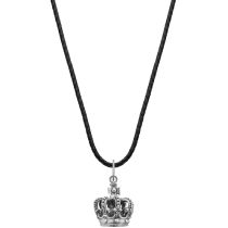 Rebel & Rose NL024-S-70 Royal Crown Unisex Necklace 70cm