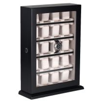 Rothenschild Watch Showcase RS-1100-20BL for 20 Watches Black