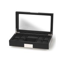 Rothenschild RS-2353-8BL Wooden Watch And Accessory Box [8] Black