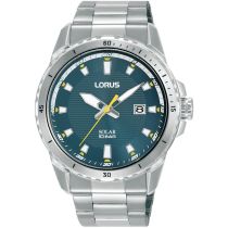 Lorus RX369AX9 Mens Watch Solar 42mm 10ATM 