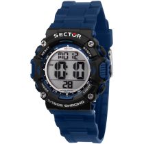 Sector R3251544003 EX-32 Digital Watch Mens 40mm 10ATM