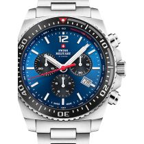 Swiss Military SM34093.02 Sport Chronograph Mens Watch 45mm 10ATM