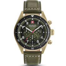 Swiss Military Hanowa SMWGC0003850 Mens Watch Greyhound Chrono 43mm 10ATM 