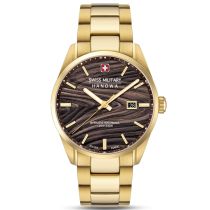 Swiss Military Hanowa SMWGH0006010 Mens Watch Golden Beech 42mm 10ATM 