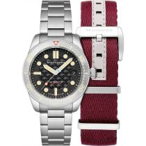 Spinnaker SP-5129-22 Mens Watch Croft Mid-Size Automatic Limited Dolphin Project 40mm 15ATM