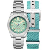 Spinnaker SP-5129-33 Mens Watch Croft Mid-Size Automatic Dolphin Project Limited 40mm 15ATM