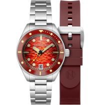Spinnaker SP-5159-33 Mens Watch Challenger Automatic 42mm 30ATM 