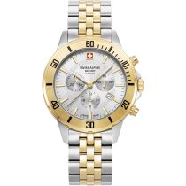 Swiss Alpine Military 7024.9142 Mens Watch Cruiser Chronograph 44mm 10ATM 