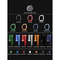 Tsar Bomba TB8218(1+7)FKM-06 Mens Watch Atomic Combo Interchangeable Automatic Watch 45mm 10ATM 