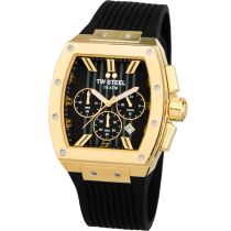TW-Steel T02 Mens watch Tonneau Chrono 42mm 10ATM