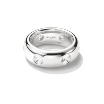 Thomas Sabo TR2519-051-14-58 Ring with white zirconia stones Silver Ladies