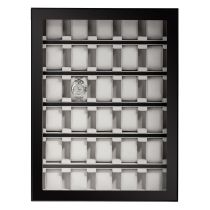 Rothenschild Watch Showcase RS-1100-30BL for 30 Watches Black