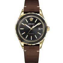 Versace VEQCA0224 Mens Watch Hellenyium Automatic Chrono 42mm 5ATM 