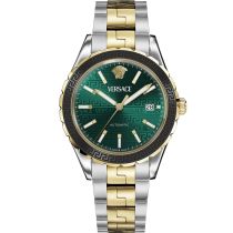 Versace VEQCA0524 Mens Watch Hellenyium Automatic Chrono 42mm 5ATM 