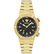 Versace VE8G00624 Mens Watch Greca Logo Diver 43mm 10ATM 