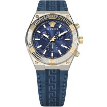 Versace VESO00322 Mens Watch Sporty Greca Chrono 46mm 5ATM 