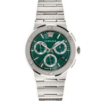 Versace VEZ900121 Mens Watch Greca Collection Chrono 43mm 5ATM 