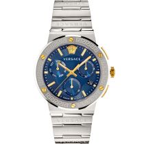 Versace VEZ900221 Mens Watch Greca Collection Chrono 43mm 5ATM 