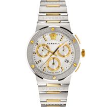 Versace VEZ900321 Mens Watch Greca Logo Chrono 43mm 5ATM 