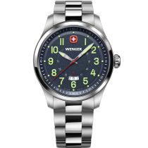 Wenger 01.0541.123 Mens Watch Terragraph 43mm 10ATM