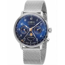 Zeppelin 7037M-3 Hindenburg LZ129 Ladies Watch moon phase