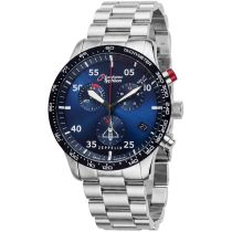 Zeppelin 7298M-3-Set Eurofighter Typhoon quartz Mens Watch Chronograph 43mm 10ATM