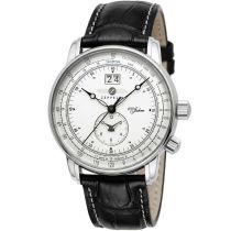Zeppelin 7640-5 Mens Watch 100 Jahre GMT 42mm 5ATM