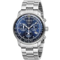 Zeppelin 7680MB-3 Mens Watch 100 Years Zeppelin Chronograph 43mm 5ATM 