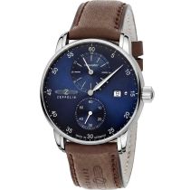 Zeppelin 8622-3 New Captains Line Automatic Mens Watch 43mm 5ATM