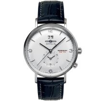 Zeppelin 8044-1 Mens Watch Hindenburg Dual Time 40mm 5ATM