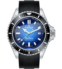 Edox 80120-3NCA-ODN Skydiver Neptunian Automatic Mens Watch