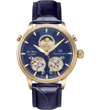 Carl von Zeyten CVZ0060GBLS Durbach Moonphase Automatic 45mm Mens watch  cheap shopping: Timeshop24